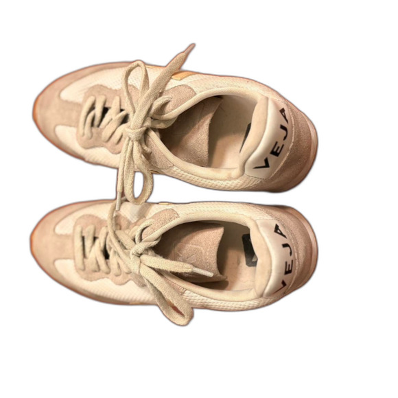 Veja Rio Branco Alveomesh and Suede Women's Trainers in Natural Size 9 - Picture 4 of 7